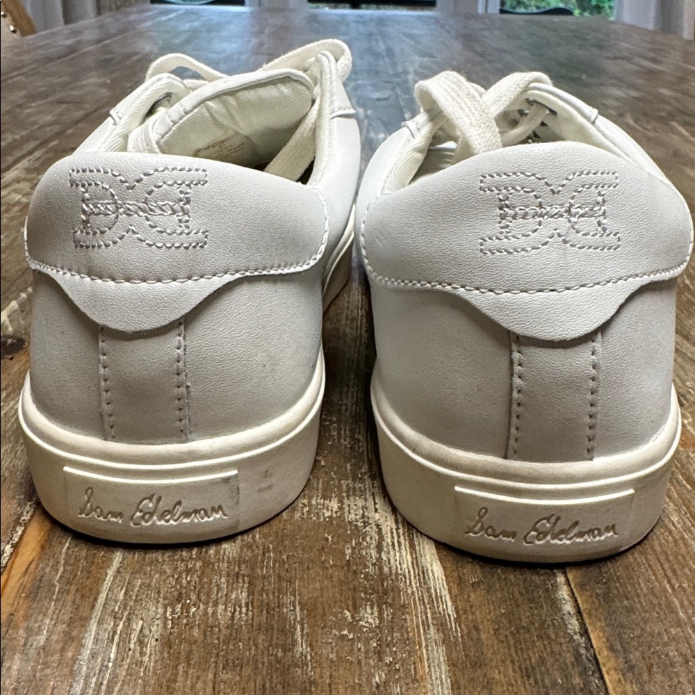 Sam Edelman Women's White Sneakers - Picture 3 of 5